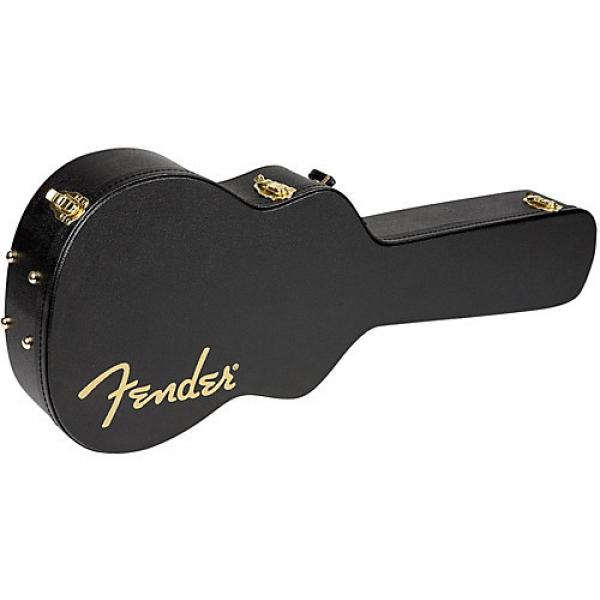 Fender Classical/Folk Guitar Multi-Fit Hardshell Case Black #1 image