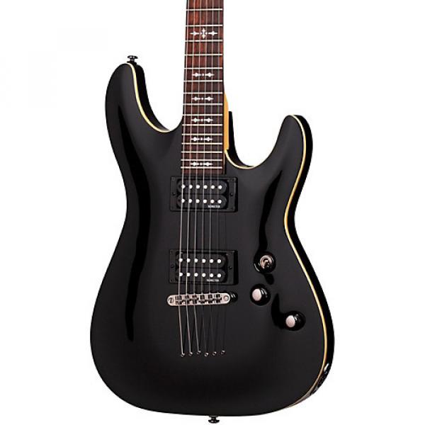 Schecter Guitar Research OMEN-6 Electric Guitar Black #1 image