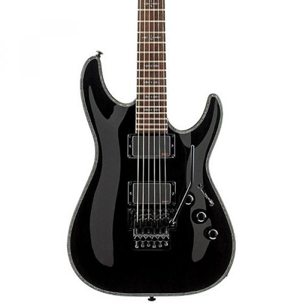 Schecter Guitar Research Hellraiser C-1 FR Electric Guitar Black #1 image