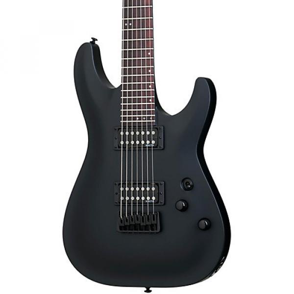 Schecter Guitar Research Stealth C-7 7-String Electric Guitar Satin Black #1 image