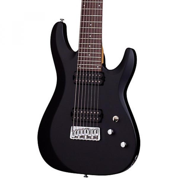 Schecter Guitar Research C-8 Deluxe Eight-String Electric Guitar Satin Black #1 image
