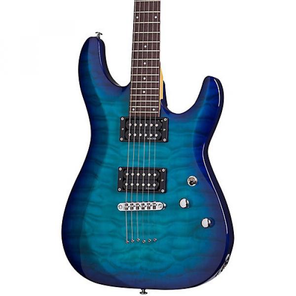 Schecter Guitar Research C-6 Plus Electric Guitar Ocean Blue Burst #1 image