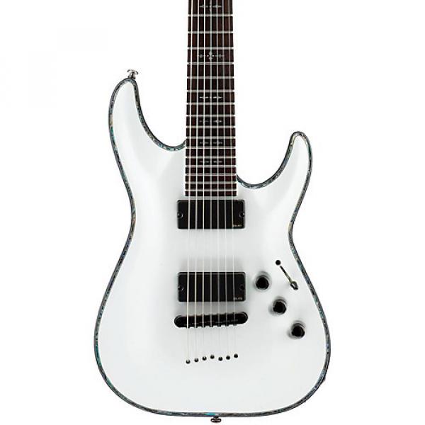 Schecter Guitar Research Hellraiser C-7 7-String Electric Guitar White #1 image