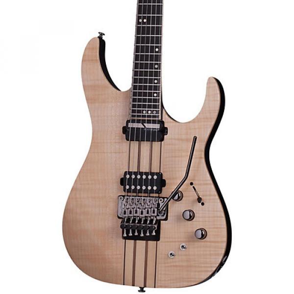 Schecter Guitar Research Banshee Elite-6 with Floyd Rose and Sustainiac Electric Guitar Gloss Natural #1 image
