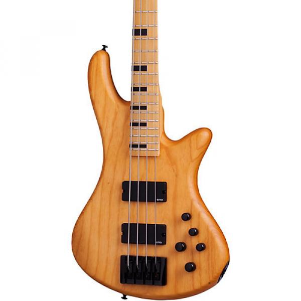 Schecter Guitar Research Stiletto-4 Session Electric Bass Guitar Satin Aged Natural #1 image