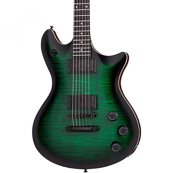 Schecter Guitar Research Temptest 40th Anniversary Electric Guitar Emerald Green Burst Pearl #1 image
