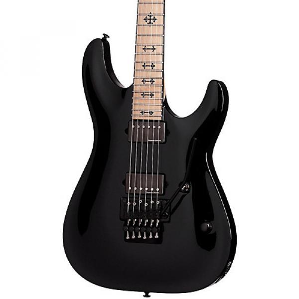 Schecter Guitar Research Jeff Loomis JL-6 with Floyd Rose Electric Guitar Black #1 image