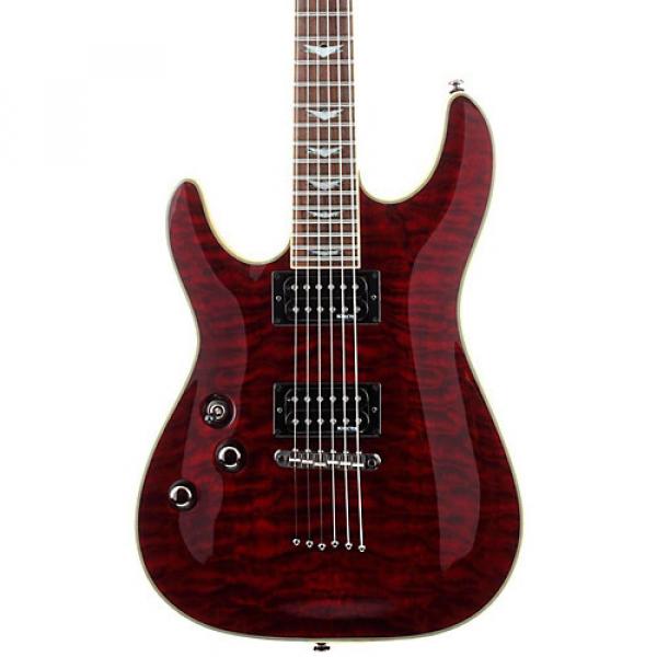 Schecter Guitar Research Omen Extreme-6 Left-Handed Electric Guitar Black Cherry #1 image