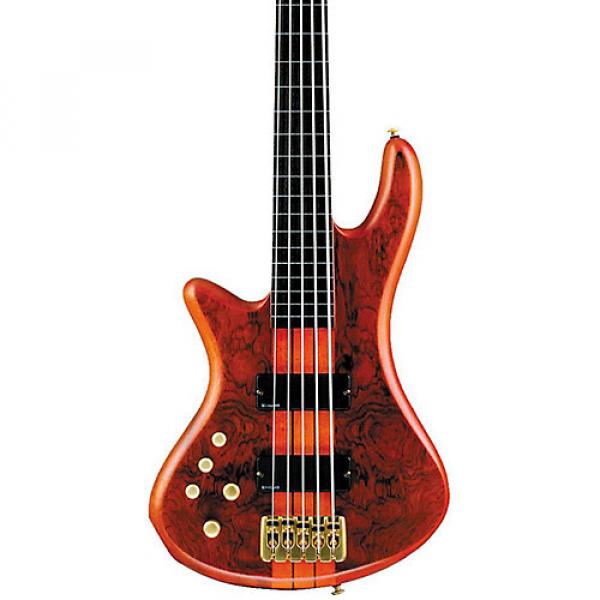 Schecter Guitar Research Stiletto Studio-5 Left-Handed Bass Satin Honey #1 image