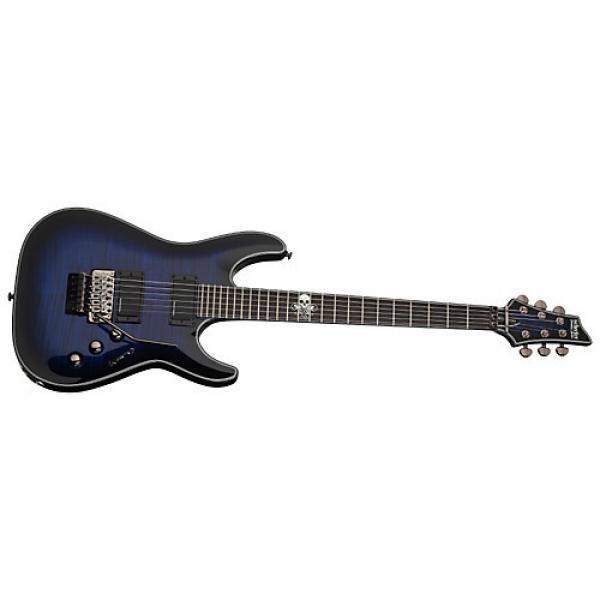 Schecter Guitar Research Blackjack SLS C-1 FR Active Electric Guitar See-Thru Blue Burst #1 image