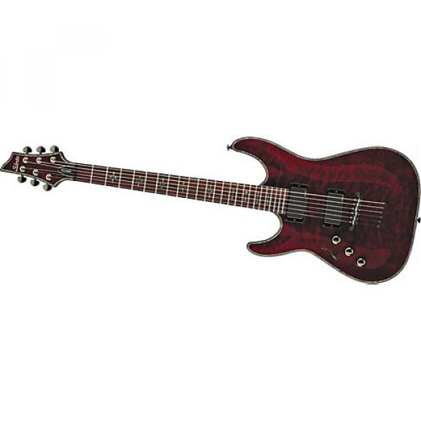 Schecter Guitar Research C-1 Hellraiser Left-Handed Electric Guitar Black Cherry #1 image