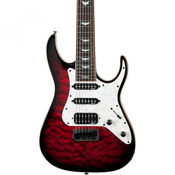 Schecter Guitar Research Banshee-7 Extreme 7-String Electric Guitar Black Cherry Burst #1 image