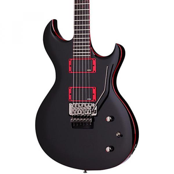 Schecter Guitar Research Jinxx Prowler Recluse Electric Guitar with Floyd Rose Black #1 image