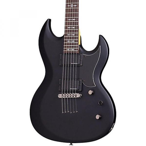 Schecter Guitar Research Demon S-II Electric Guitar Satin Black #1 image
