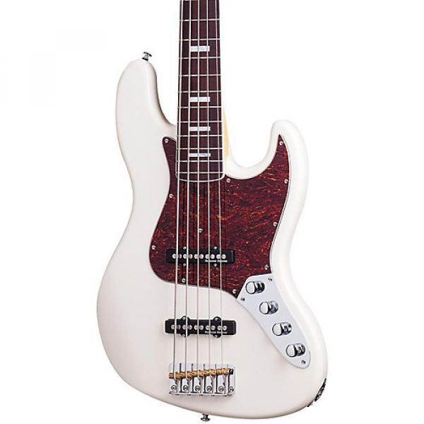 Schecter Guitar Research Diamond-J 5 Plus Five-String Electric Bass Guitar Ivory #1 image