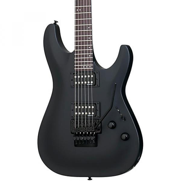 Schecter Guitar Research Stealth C-1 Electric Guitar with Floyd Rose Satin Black #1 image