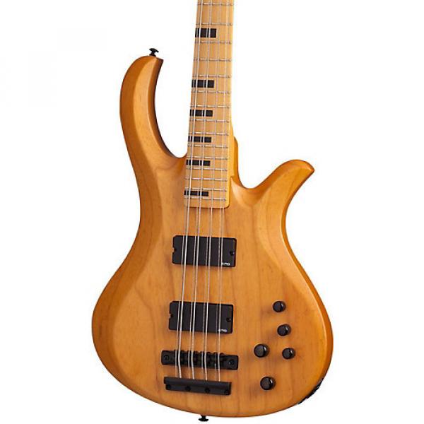 Schecter Guitar Research Riot-8 Session 8-String Electric Bass Satin Aged Natural #1 image