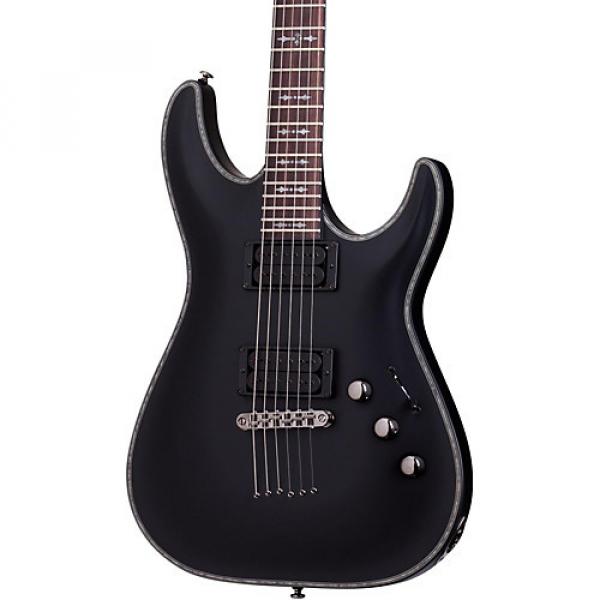 Schecter Guitar Research Hellraiser C-1 Passive Electric Guitar Satin Black #1 image