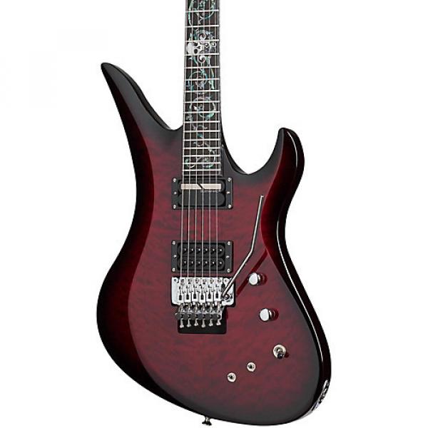 Schecter Guitar Research Nikki Stringfield A-6 FR-S Electric Guitar Bright Red Burst #1 image