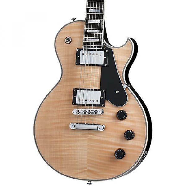 Schecter Guitar Research Solo-II Custom Electric Guitar Gloss Natural Top with Black Back #1 image