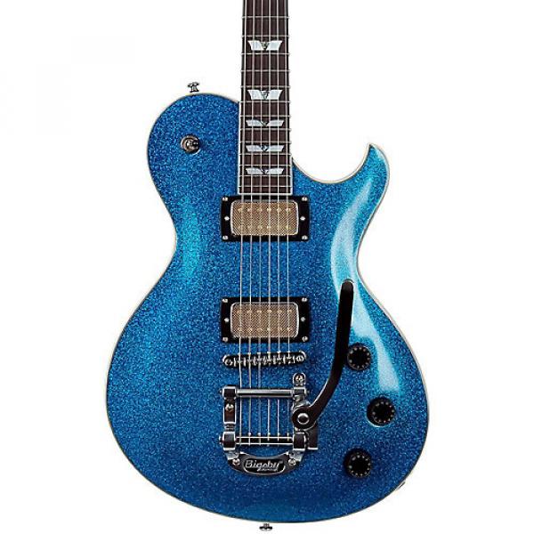Schecter Guitar Research SOLO-6B Electric Guitar Blue Sparkle #1 image