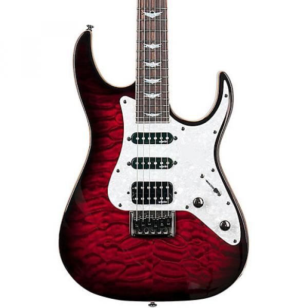 Schecter Guitar Research Banshee-6 Extreme Solid Body Electric Guitar Black Cherry Burst #1 image
