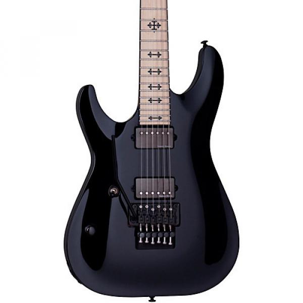 Schecter Guitar Research 2016 Jeff Loomis JL-6 with Floyd Rose Left-Handed Electric Guitar Black #1 image