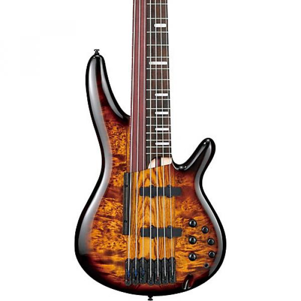 Ibanez SRAS7 7-String Electric Bass Guitar Dragon Eye Burst #1 image
