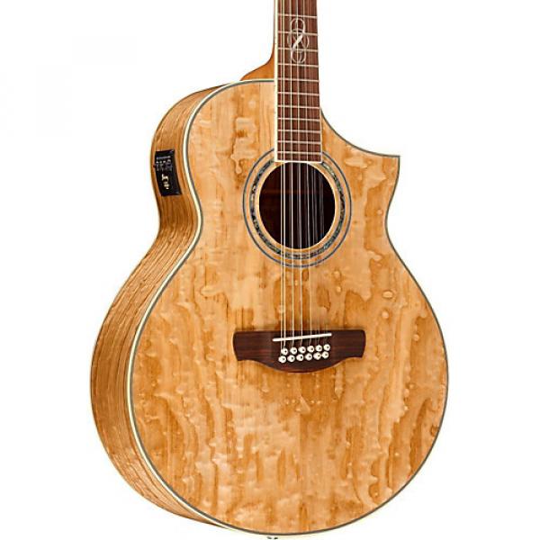 Ibanez EW2012ASENT 12-String Exotic Wood Acoustic-Electric Guitar Gloss Natural #1 image