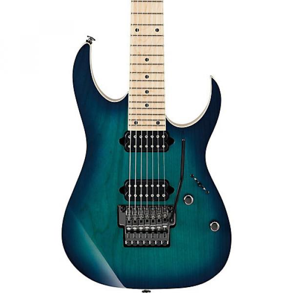 Ibanez RG752 Prestige RG Series 7 String Electric Guitar Green Burst #1 image
