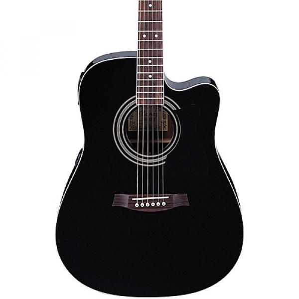 Ibanez V70CE Acoustic-Electric Guitar Black #1 image
