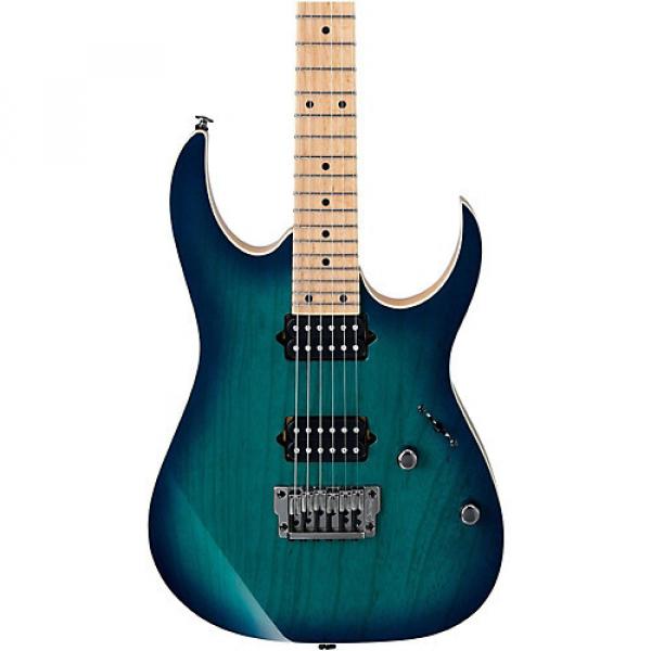 Ibanez RG652AHMFX Prestige RG Series 6-String Electric Guitar Nebula Green Burst #1 image