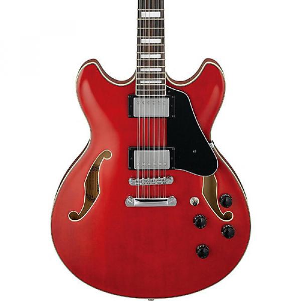 Ibanez Artcore AS7312 12-String Semi-Hollow Electric Guitar Transparent Red #1 image