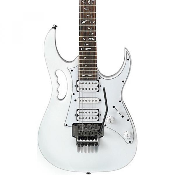Ibanez JEMJR Steve Vai Signature JEM Series Electric Guitar White #1 image