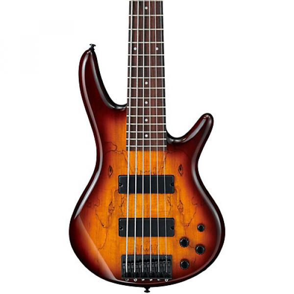 Ibanez GSR206SM 6-String Electric Bass Brown Burst #1 image