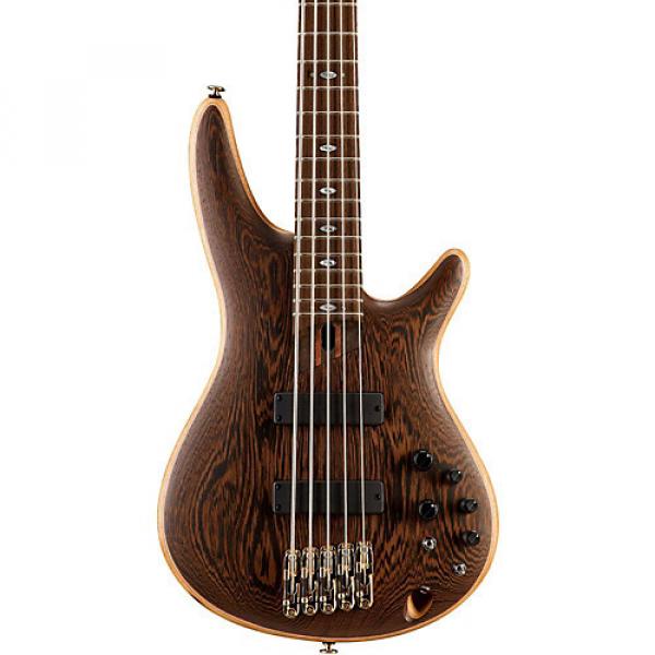Ibanez Prestige SR5005 5-String Electric Bass Guitar Natural #1 image