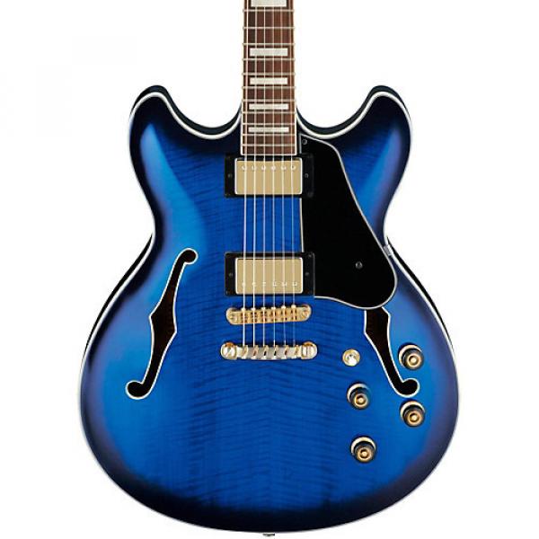 Ibanez Artcore AS93 Electric Guitar Blue Sunburst #1 image