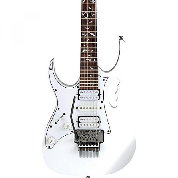 Ibanez Steve Vai Signature JEMJRL Series Left-Handed Electric Guitar White #1 image