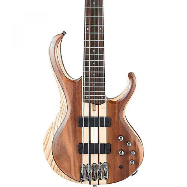 Ibanez BTB745 5-String Electric Bass Guitar Low Gloss Natural #1 image