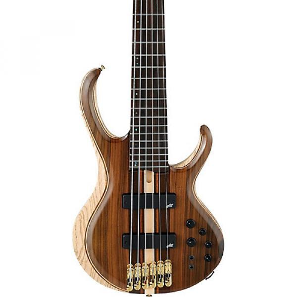 Ibanez BTB1806E 6-String Electric Bass Guitar Low Gloss Natural #1 image
