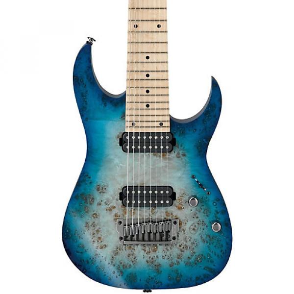 Ibanez Ibanez RG Prestige Series RG852MPB 8-String Electric Guitar Ghost Fleet Blue Burst #1 image
