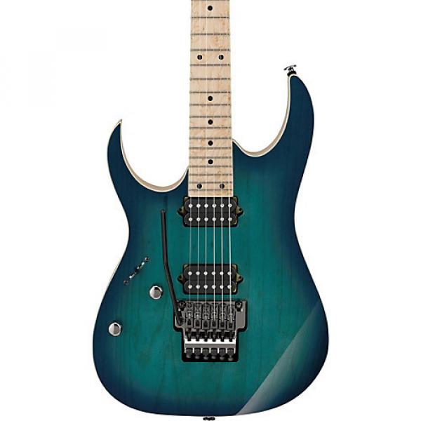 Ibanez RG Prestige RG652AHML Left-Handed Electric Guitar Nebula Green Burst #1 image