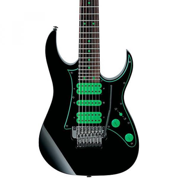 Ibanez Premium Steve Vai Universe 7-String Electric Guitar Black #1 image