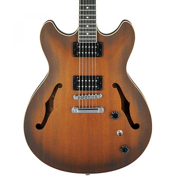 Ibanez Artcore Series AS53 Semi-Hollow Electric Guitar Flat Tobacco #1 image