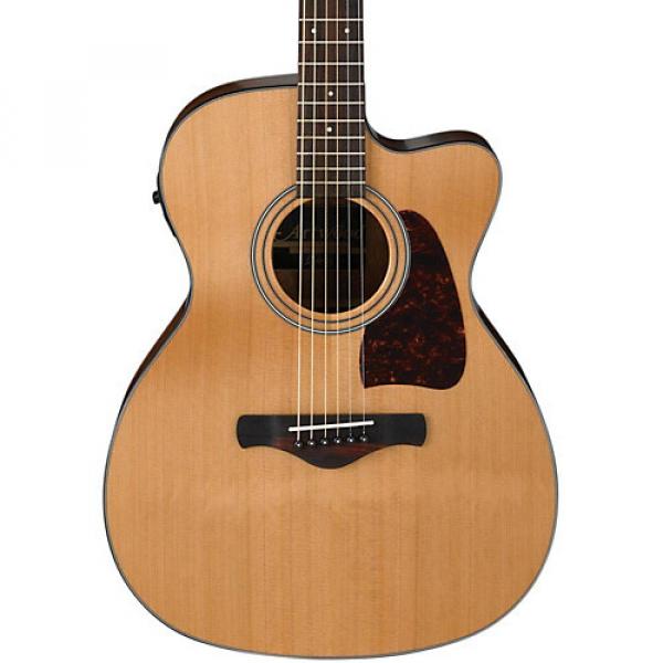 Ibanez AC450CENT Artwood Solid Top Grand Concert Acoustic-Electric Guitar Natural #1 image