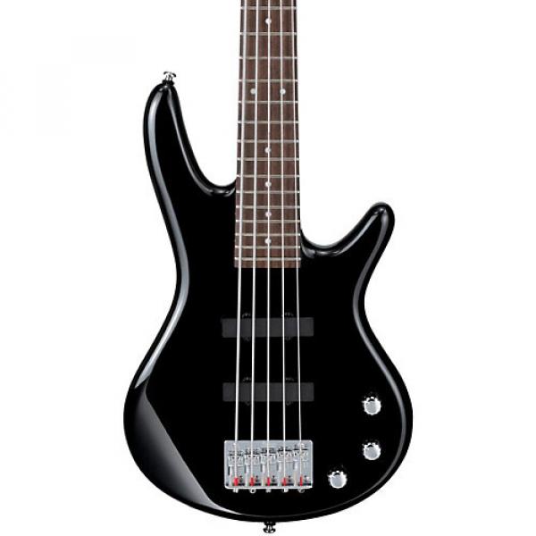 Ibanez GSR Mikro 5-String Bass Guitar Black #1 image