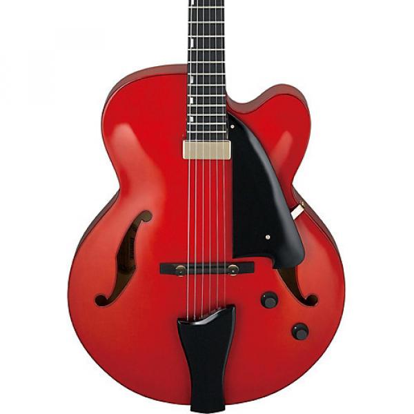 Ibanez AFC Contemporary Archtop Electric Guitar Sunrise Red #1 image