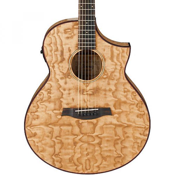 Ibanez Exotic Wood AEW40AS-NT Acoustic-Electric Guitar Natural #1 image