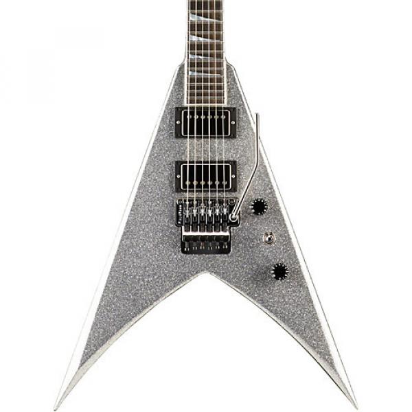 Jackson Custom Select King V Electric Guitar Silver Sparkle #1 image