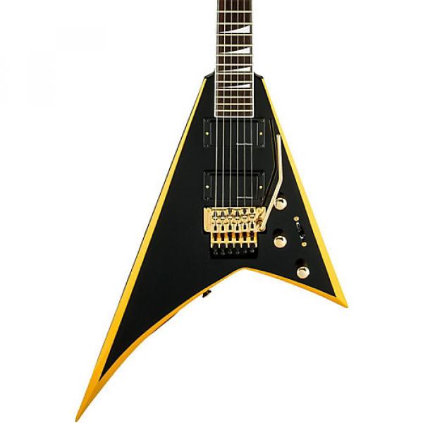 Jackson X Series Rhoads RRX24 Electric Guitar Black with Yellow Bevels #1 image